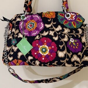 Vera Bradley Floral Women’s Shoulder Bag casual  women’s Classic Handbag  New